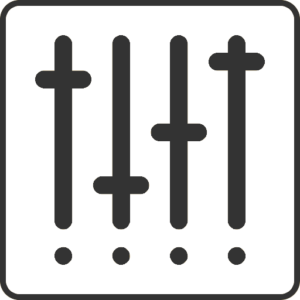 Icône Mixage